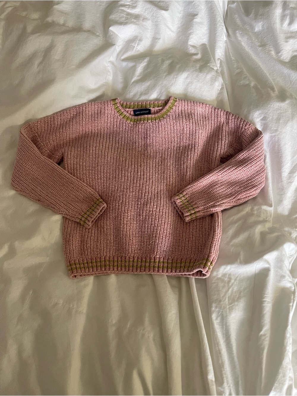 Andy and Evan Girls 6x Pullover Sweater